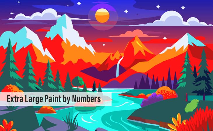 Extra Large Paint by Numbers