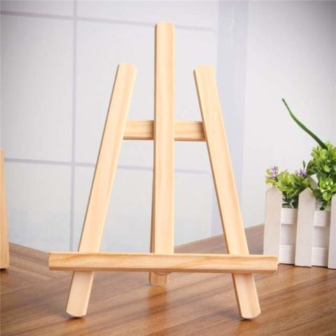 Mini Wooden Table Easel