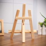 Mini Wooden Table Easel Painting