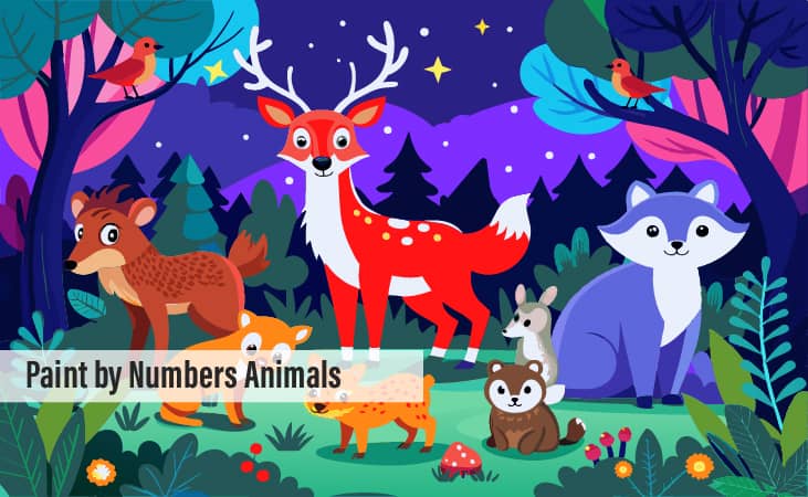 Paint by Numbers Animals