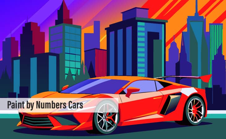 Paint by Numbers Cars