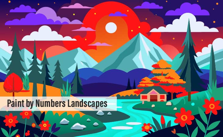 Paint by Numbers Landscapes