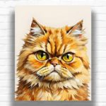 Angry Cat - Paint by Numbers Cat