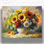 Autumn Bouquet - Flower Paint by Number Kits