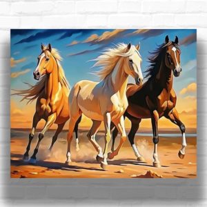 Beautiful Horses - Paint by Numbers for Adults Horses