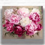 Beautiful Peonies - Flowers Paint by Numbers