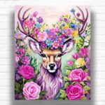 Fairy Forest Deer - Paint by Numbers Deer