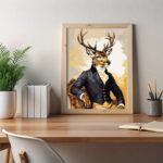 Gentleman Mister Deer - Paint by Number Kit