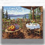 Nordic Summer Evening - Landscape Paint by Numbers Kit