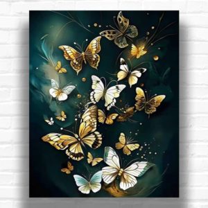 Pretty Butterflies - Butterfly Paint by Number Kits