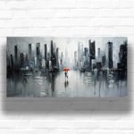 Rainy Day in NYC - Large Paint by Numbers