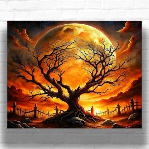 Spooky Halloween - Spooky Paint by Numbers