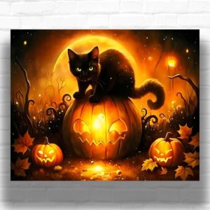 Symbol of Halloween - Halloween Paint by Numbers Kits