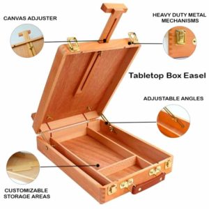 Tabletop Easel with Storage