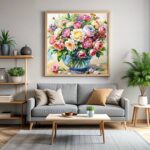 Gentle Floral Still Life - Floral Paint by Number Kits