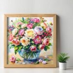 Gentle Floral Still Life - Paint by Numbers Kit