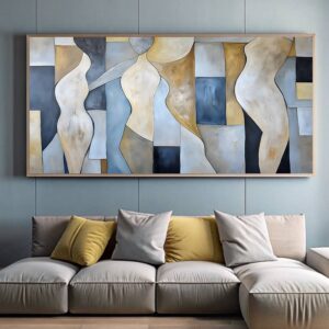 Abstract Human Form - Paint by Numbers Large Canvas