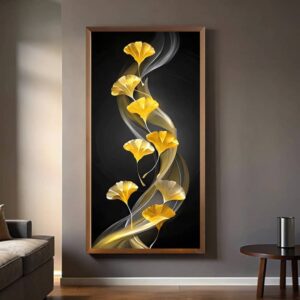 Autumn Ginkgo Leaves - Large Paint by Number Kits