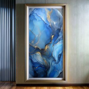 Blue Marble Texture - Large Paint by Numbers Kits for Adults