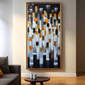 Brush Strokes Art - Large Abstract Paint by Numbers