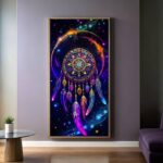 Dream Catcher at Night - Extra Large Paint by Numbers Canvas