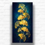 Japanese Ginkgo Leaves - Large Size Paint by Numbers