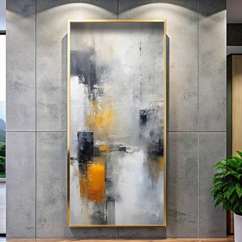 Large Modern Abstract Art - Paint by Numbers Extra Large