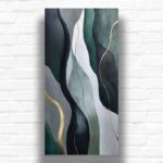 Large Modern Abstract Wall Art - Paint by Numbers Big Size