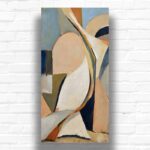 Mid Century Abstract Art - Large Size Paint by Numbers Kits