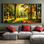 Summer Forest - Large Paint by Number Kits for Adults