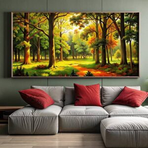 Summer Forest - Large Paint by Number Kits for Adults