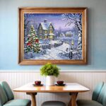 Christmas at the Victorian Manor - Paint by Number Kit