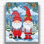 Friendship Gnomes - Gnome Paint by Number Kits