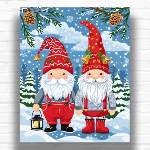 Friendship Gnomes - Gnome Paint by Number Kits