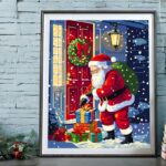 Santa Deliver Presents - Paint by Number Kit