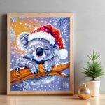 Santa Koala - Paint by Number Kit