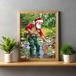 Santa Summer Hobby - Paint by Number Kit