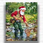 Santa Summer Hobby - Santa Claus Paint by Number