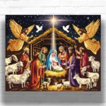 The Holy Nativity - Paint by Number Kits Christmas